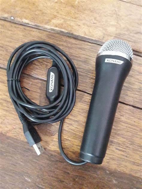 Konami Usb Microphone Hobbies And Toys Music And Media Cds And Dvds On