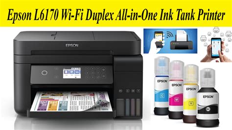 Epson L6170 WiFi Duplex All In One Eco Ink Tank System Printer For