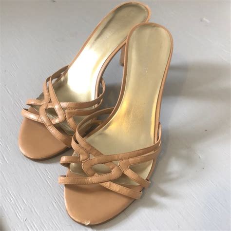 Nine West Shoes Nine West Nude Strappy Sandal Poshmark