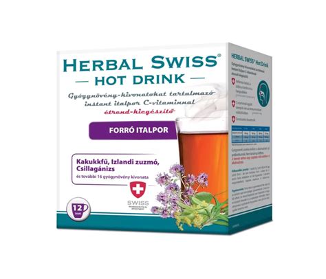Herbal Swiss Hot Drink Forte Italpor Db Benu Gy Gyszert R