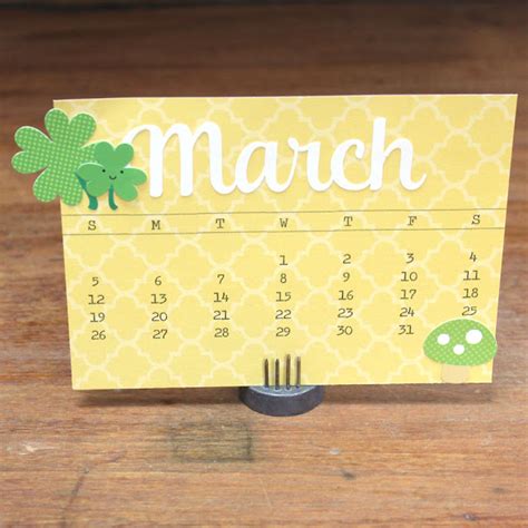 My Happy Place Doodlebug Design 3D Calendar