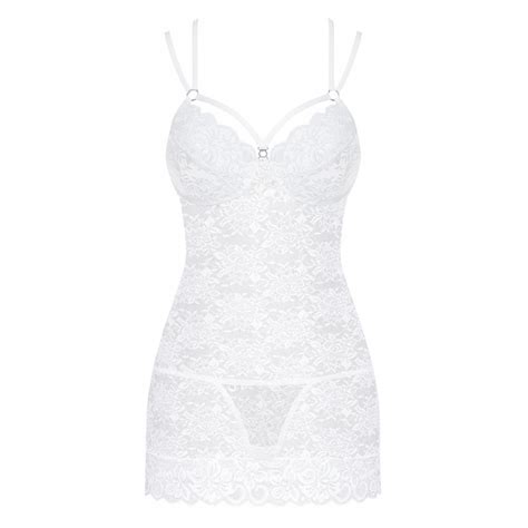 Lingerie Sexy 860 CHE 2 Nuisette Blanc