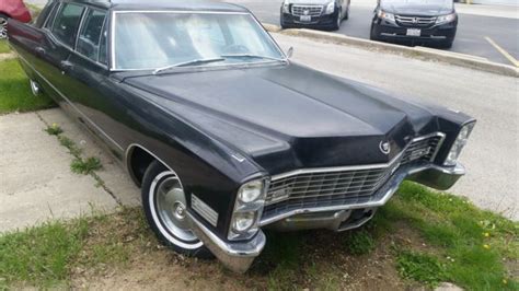 1967 Cadillac Fleetwood 75 Limousine Original W 47658 Miles For Sale