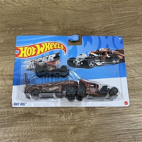 Hot wheels 風火輪 Super Rigs 系列 Rat Rig Bone shaker 蝦皮購物