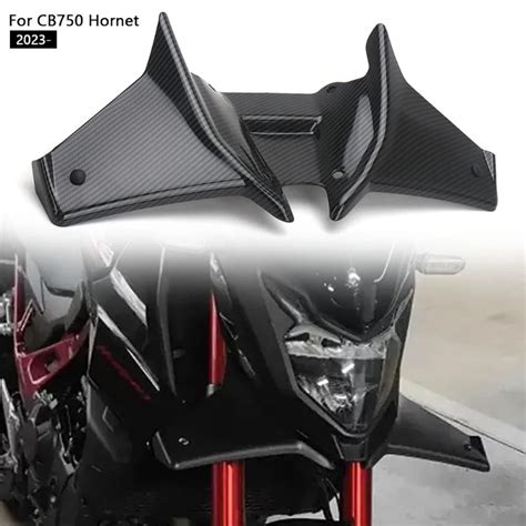 Motorcycle Aerodynamic Wing Deflector Downforce Frontal Naked Spoilers Fairing Shroud For Honda