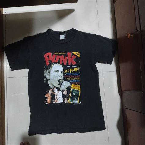 Sex Pistols Poster Magazine S Fesyen Pria Pakaian Baju Luaran Di Carousell