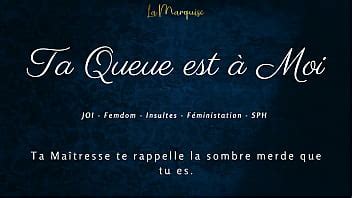 Ta Queue est à Moi French JOI Femdom dirty talking XVIDEOS