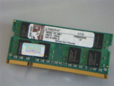 Ram Notebook Kingston DDR2 2Gb/800 KVR800D2S6/2G 1.8V พระเครื่อง พระแท้ ...