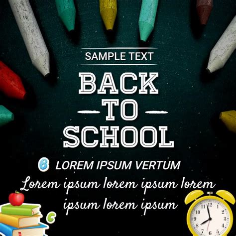 school poster Template | PosterMyWall