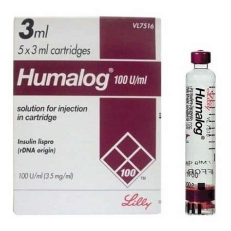 Humalog 100iuml Solution For Injection Packaging Type Box At Rs 900