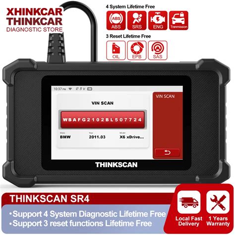 THINKCAR THINKSCAN SR2 SR4 SR6 OBD2 Scanner Read Erase Error Code EOBD