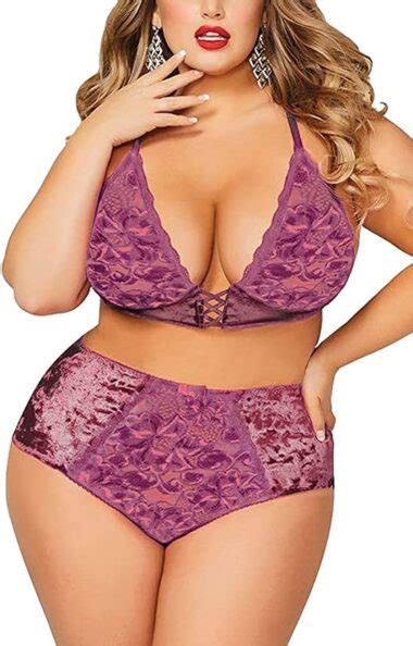 9 Best Plus Size Lingerie Sets That I Bought From Amazon Top Lingerie