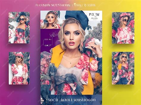 Premium AI Image | Square Mobile Layouts with Vertical and Horizontal