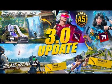 BGMI PUBG 3 0 Update What To Expect New Map A5 Royale Pass