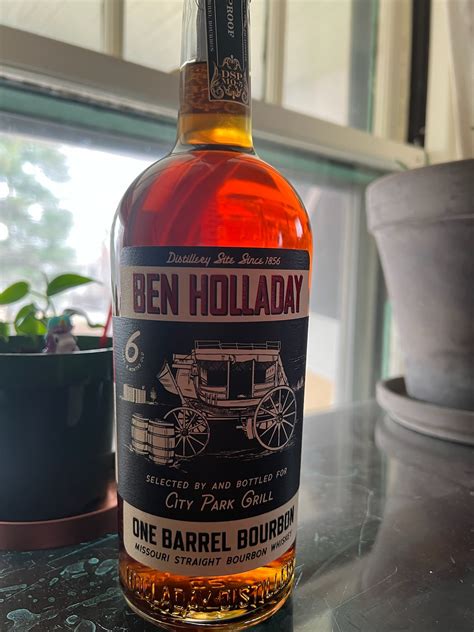 Review 1 Ben Holladay One Barrel Bourbon Missouri Straight Bourbon