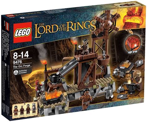 LEGO The Lord of the Rings The Orc Forge Exclusive Set #9476 - Walmart.com