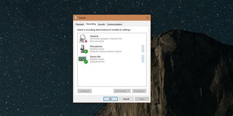 fix missing stereo mix  wave  option  windows