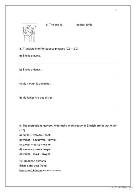 Reading Comprehension: English ESL worksheets pdf & doc