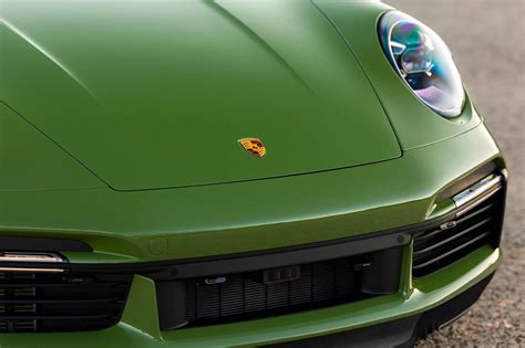 Olive Green - Porsche 911 Turbo S (992) - carpaints.co