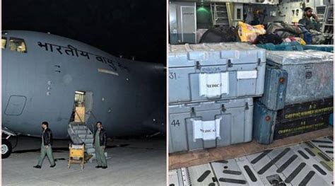 Army Medical Ndrf Teams Land In Turkey With Relief Material India