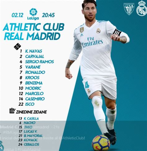 Athletico Bilbao Real Madrid Formacionet Zyrtare Lajmi Net