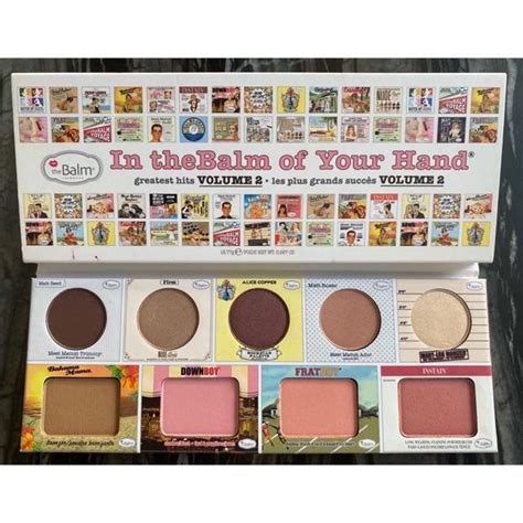 The Balm Of Your Hand Volume Nude Tude Nude Dude Eyeshadow Palette Shopee Thailand
