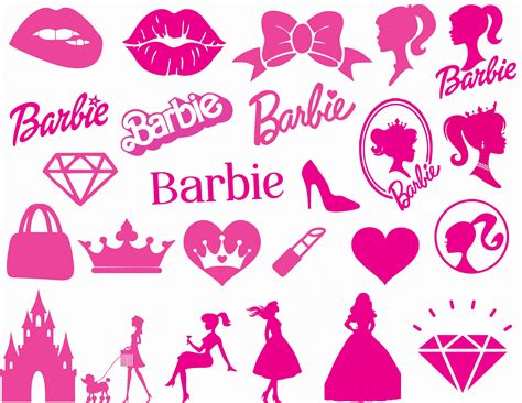 Vintage Barbie Logo Vector