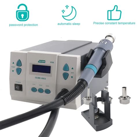 861DW HOT AIR Rework Station Soldering Heat Gun Digital Display Station 1000W EUR 174 35