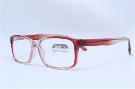 Готовые очки для зрения со стеклянными линзами (красные) - купить с ...