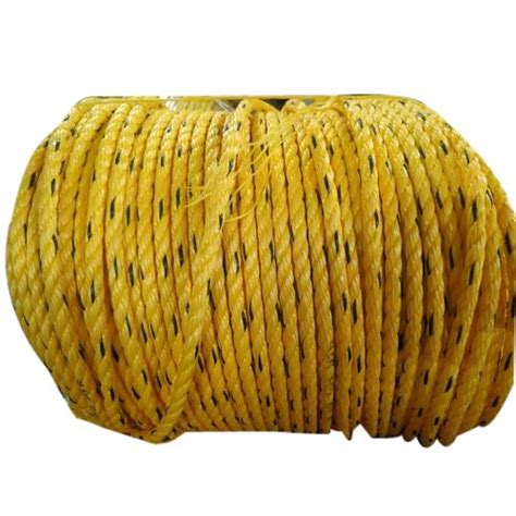 500 Mm Reel 20 30 Mm Yellow Agriculture HDPE Rope At Rs 155 Kg In Indore