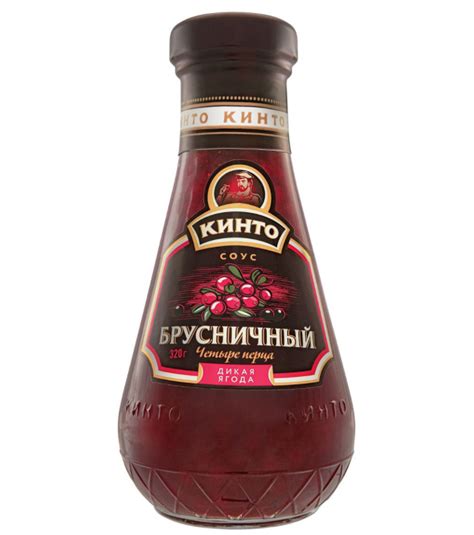 Соус Брусничный Четыре Перца, Кинто, 320г | $9.49 - купить на ...