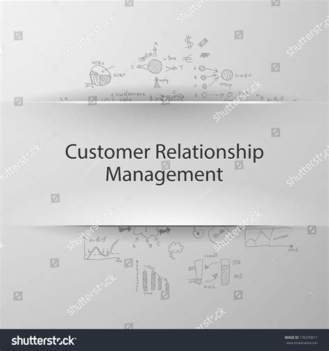 Crm Formula Concept Customer Relationship Management Stock Vector