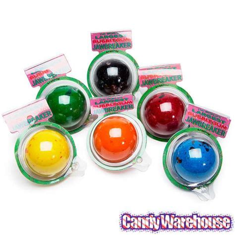 Worlds Largest Bubble Gum Jawbreakers 12 Piece Display Candy Warehouse