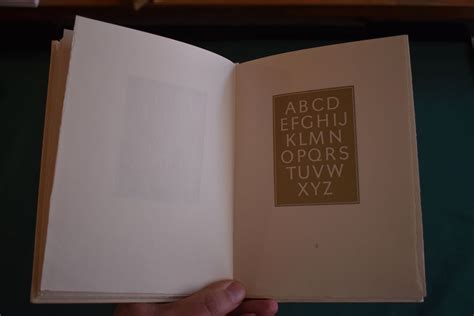 Leo Wyatts Little Book Of Alphabets With An Introduction By Michael