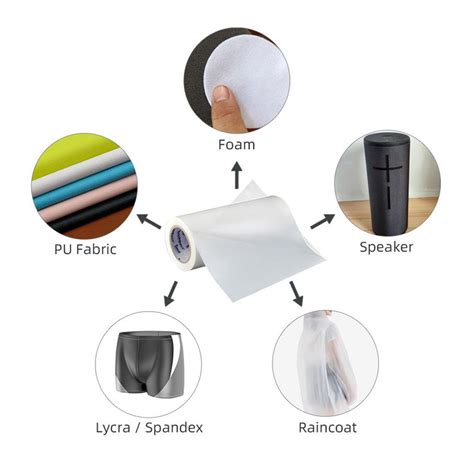 Transparent Polyurethane Thermoplastic Pu Hot Melt Adhesive Film