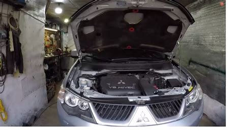 Митсубиси Аутлендер ХЛ.Компрессор кондиционера.Сальник,подшипник. - YouTube