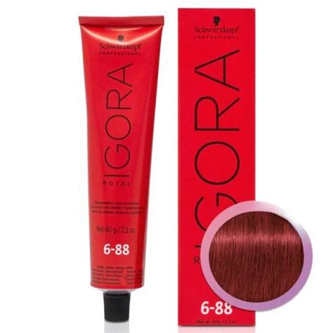 Schwarzkopf Igora Royal Permanent Hair Color 6 88 Dark Blonde Red Extra 60ml Daraz Pk