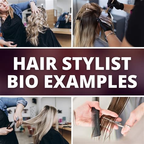 40 Hair Stylist Bio Examples • Eat Sleep Wander