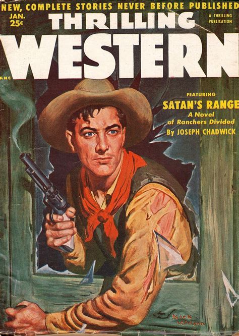 Rough Edges Saturday Morning Western Pulp Thrilling Western January 1953