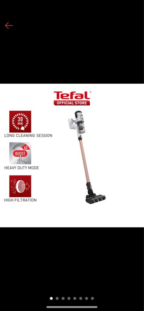 Tefal TY5510 Air Force 360 Light Handstick Vacuum Cleaner, TV & Home ...