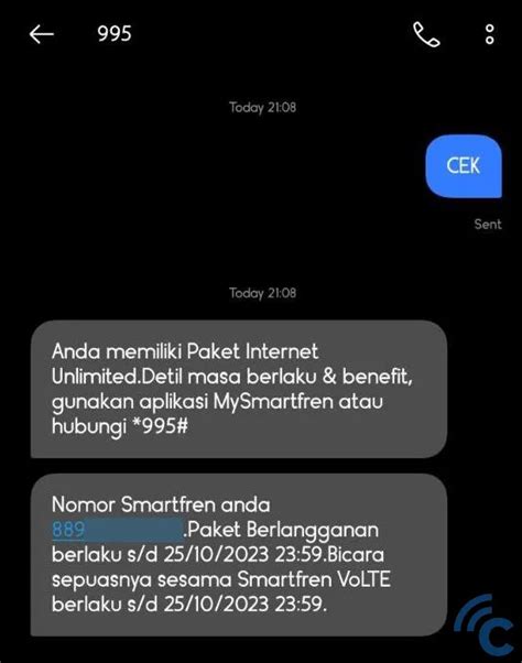 Cara Cek Sisa Kuota Internet Di Kartu Smartfren