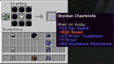 ObsidianArmor+ - Minecraft Mods - CurseForge