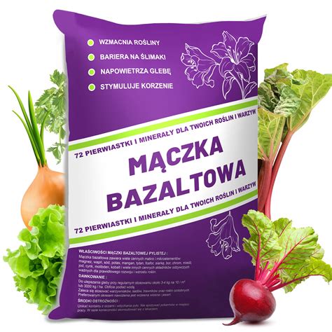 Naw Z M Czka Bazaltowa Kg Do R Z Kwiat W Ro Lin Naturalny Ekologiczny