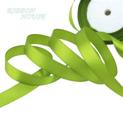 Tulle Fruit Green 20mm Ruban en Satin de Décoration pour Emballage