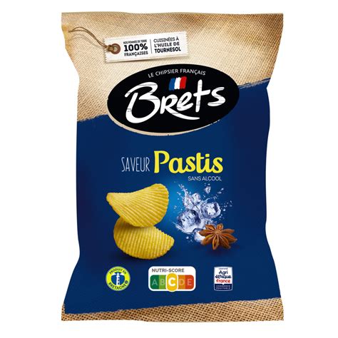 Chips Brets Ondulées Saveur Pastis Brets Le Chipsier Français