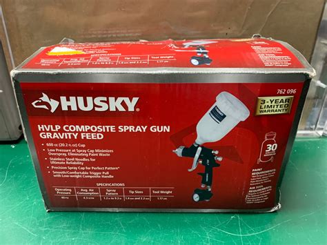 Husky Gravity Feed Composite Hvlp Spray Gun H4850ghvsg Brand New Buya