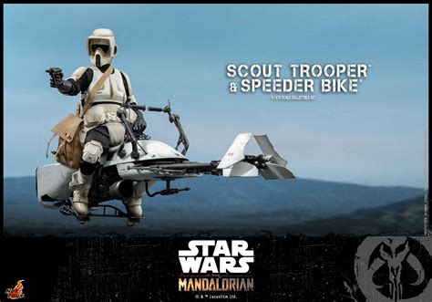 Hot Toys Scout Trooper Speeder Bike The Mandalorian TMS017 DisconToys