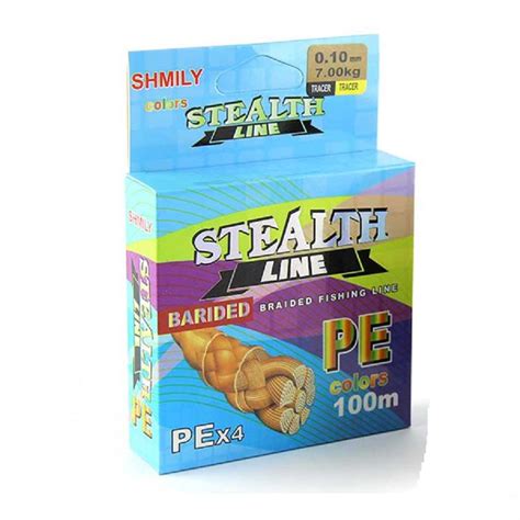 Леска плетенка SHMILY Stealth Line 100 м, PEx4 (028) - купить по ...