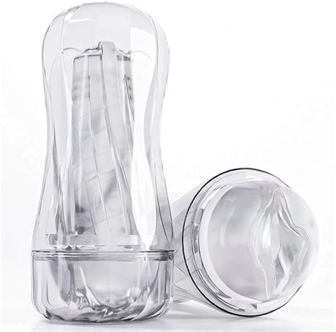 Amazon Male Masturbator Sex Toy For Men Portable Transparent
