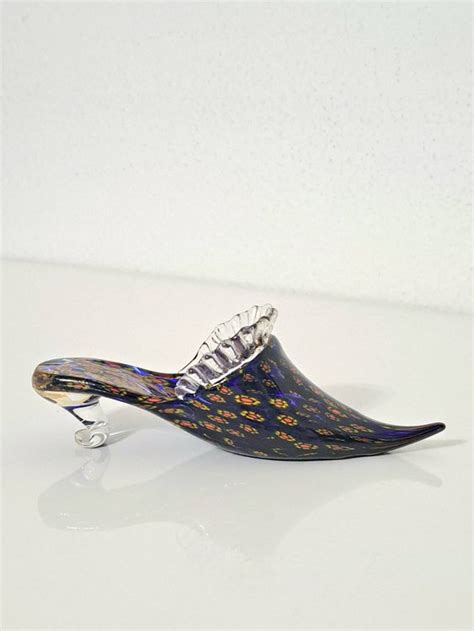 Vintage Murano Glas Millefiori Fratelli Toso Italien Schuhe Kaufen